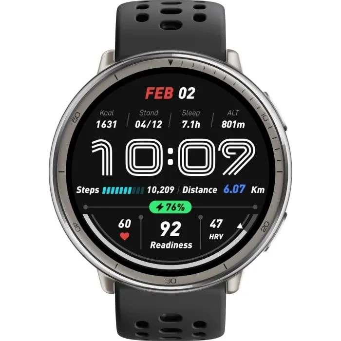 Смарт-годинник Amazfit Active 2R Sport W2437GL7N Black (1135484) (UA)