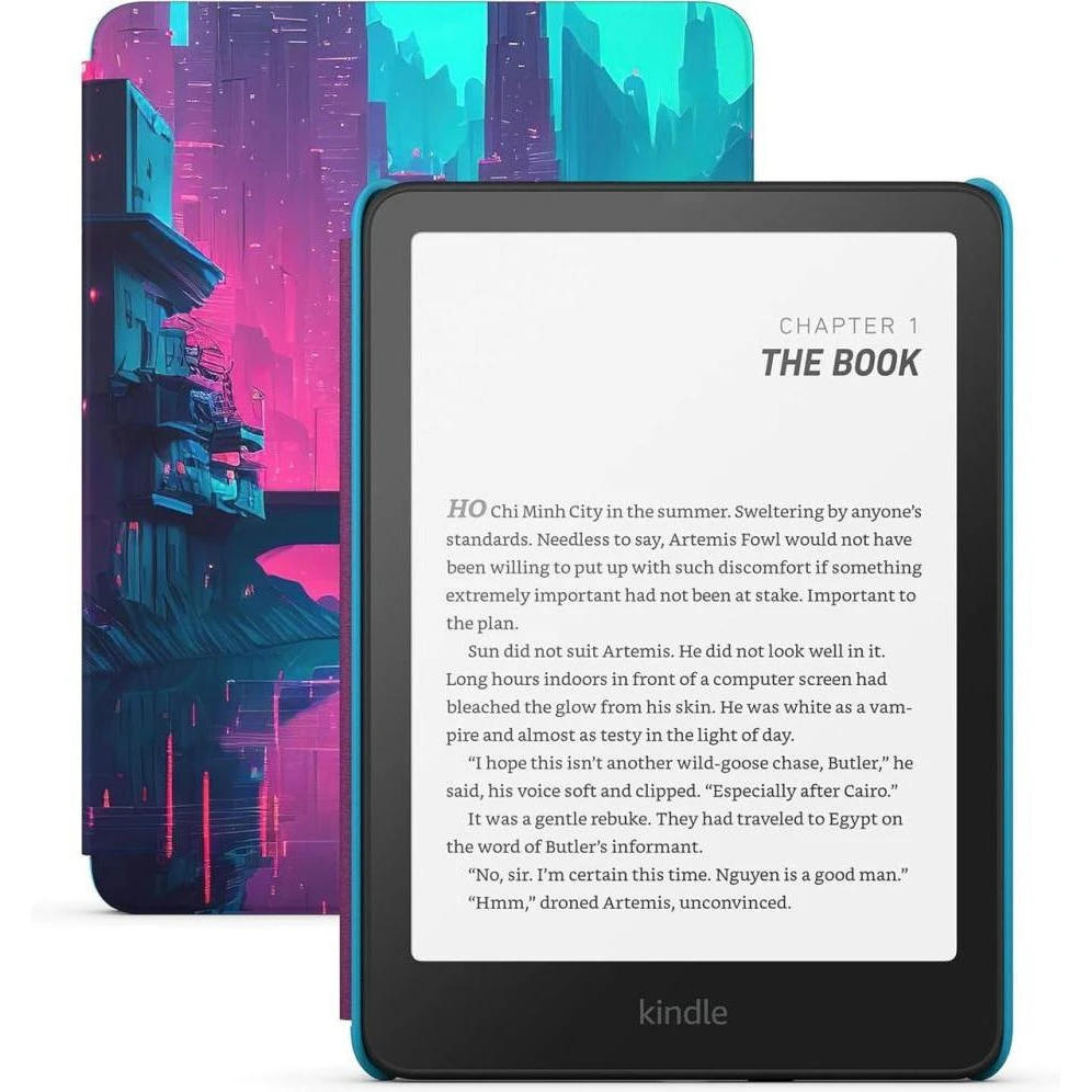 Електронна книга Amazon Kindle Paperwhite Kids 12th Gen. 2024 16Gb Cyber City