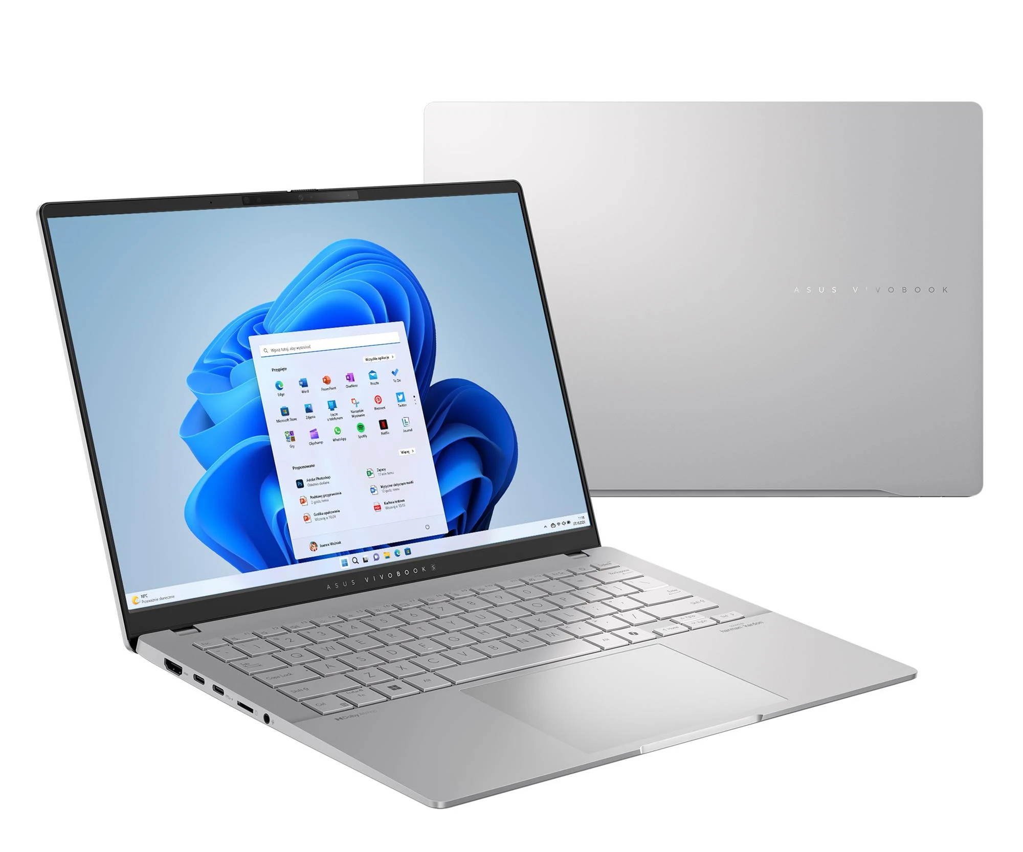 Ноутбук ASUS Vivobook S14 M5406KA Ryzen AI 7 350/24GB/1TB/W11 OLED 120Hz (M5406KA-PP060W-SSD1TB M.2 PCIe)