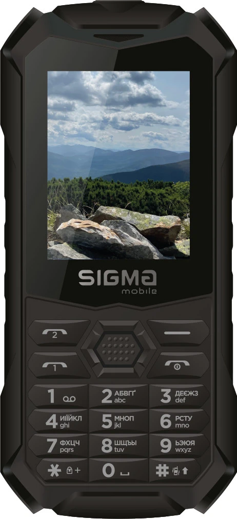 Мобільний телефон Sigma mobile X-treme PV68 Black (UA)