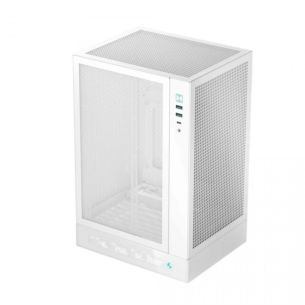 Корпус Deepcool CH170 Digital White (R-CH170-WHNPI0D-G-1) (UA)