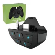 Xbox One Series X Controller Sound Enhancer Card Stereo Headset Adapter TTA Black