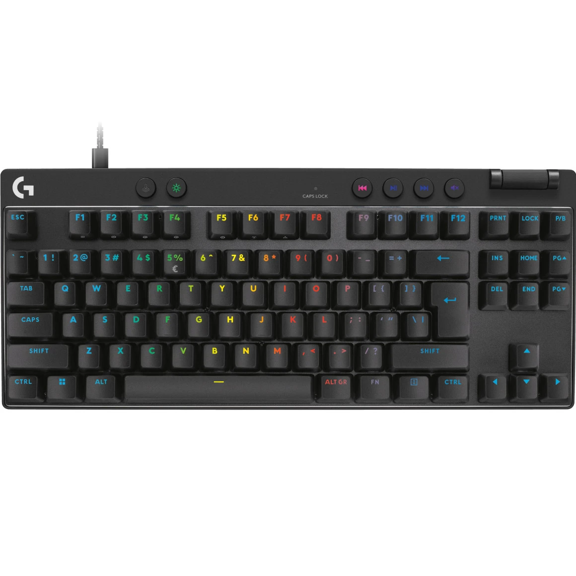 Клавиатура Logitech G PRO X TKL Rapid Black (920-013233) (UA)