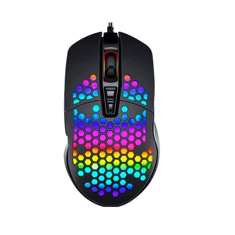 Мышь XO M4 RGB Black (XO-M4-BK) (UA)