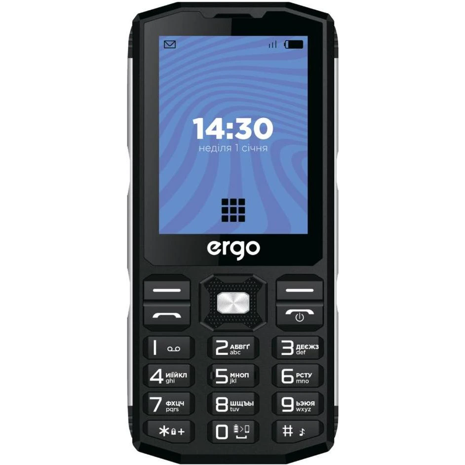 Мобильный телефон ERGO E282 Black (UA)