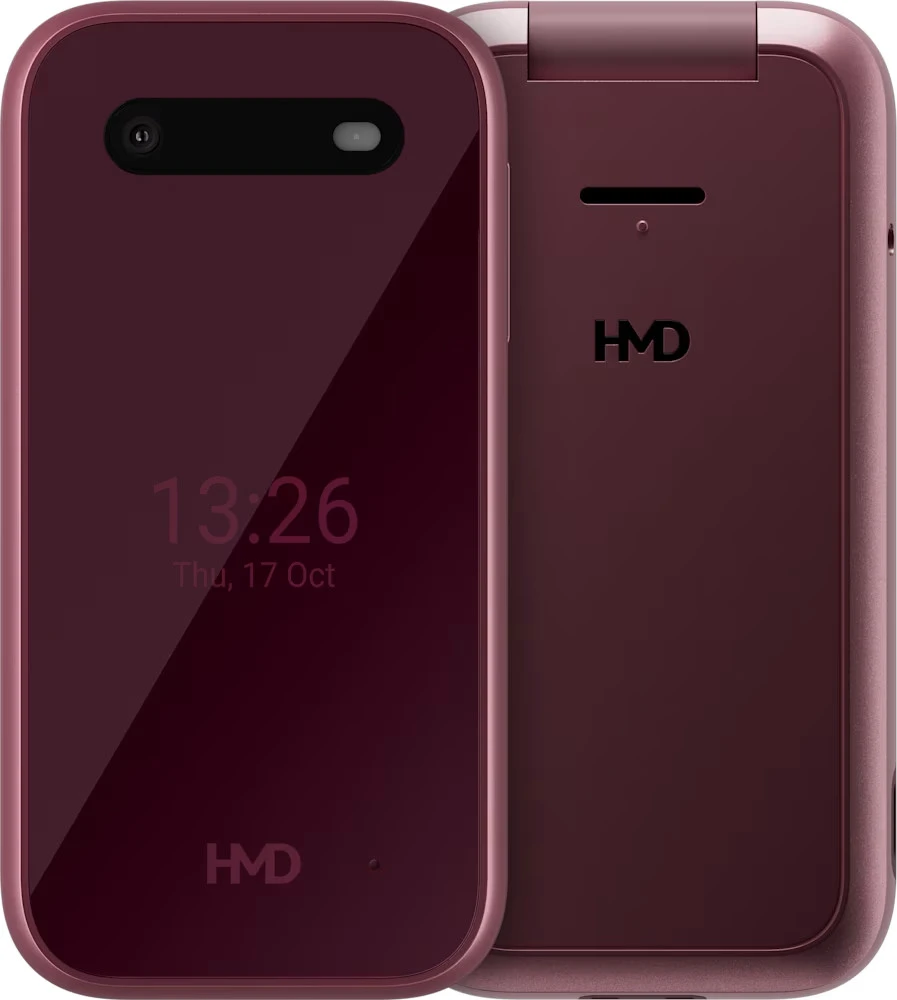 Мобільний телефон HMD 2660 4G Flip DS Red (UA)