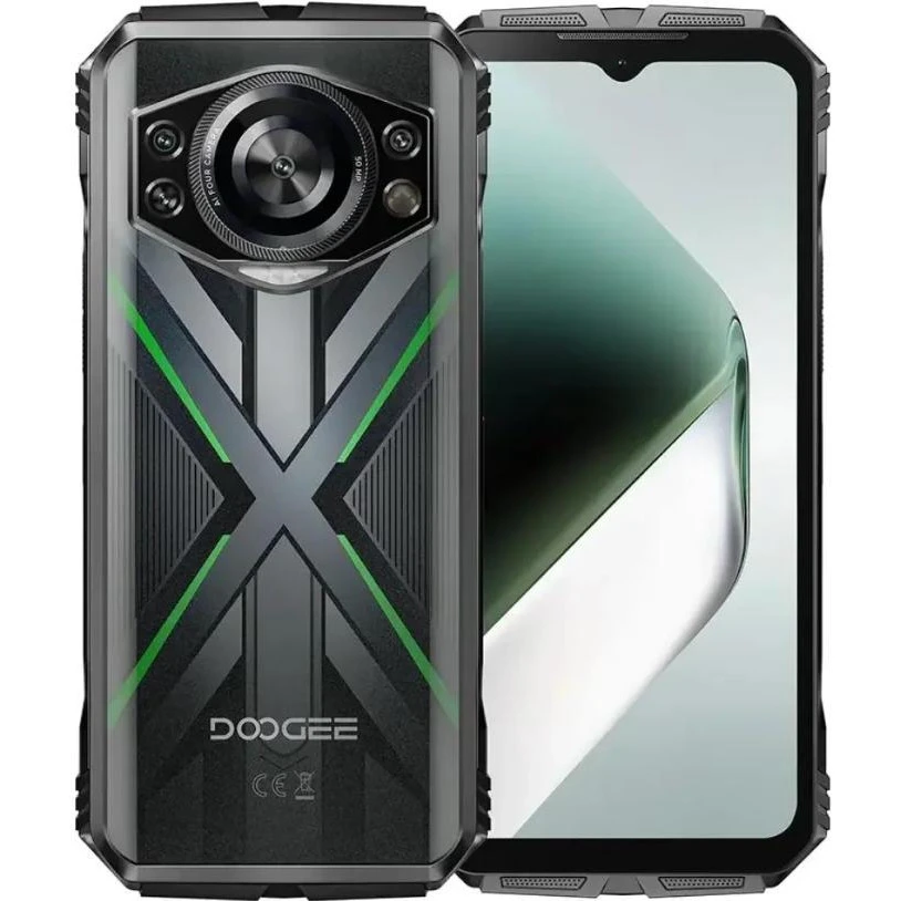 Мобільний телефон DOOGEE S Cyber Pro 12/512GB Emerald Green