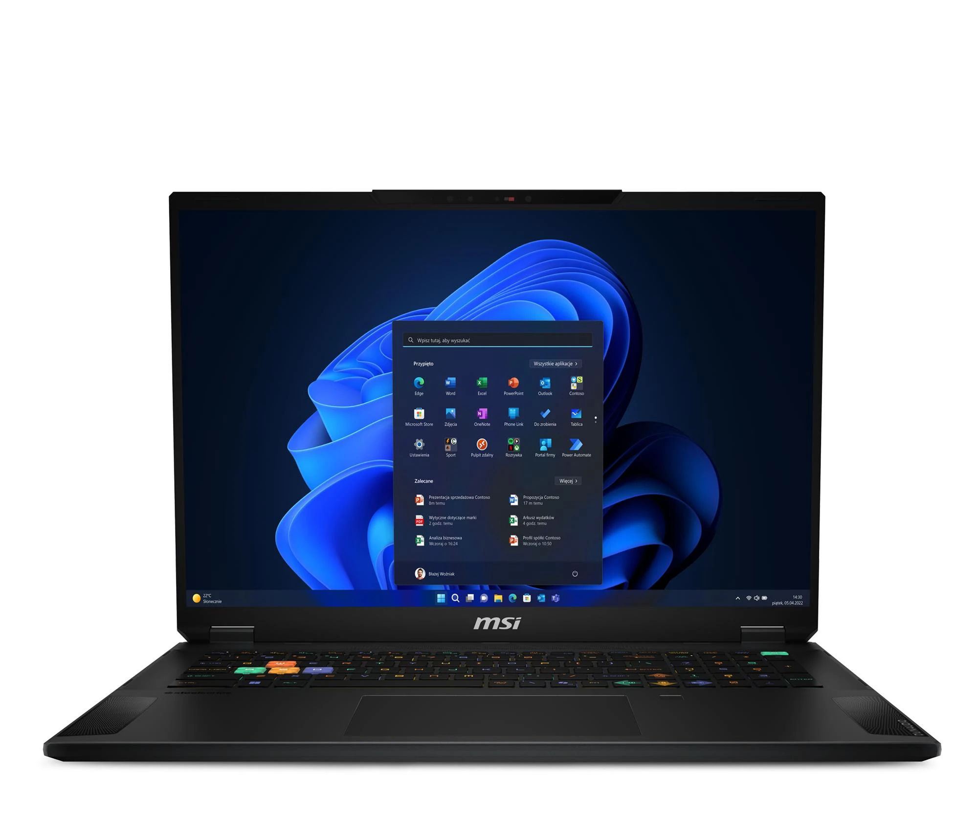 Ноутбук MSI Stealth 18 HX AI  Ultra 9-275HX/32GB/2TB/Win11P RTX 5070Ti (Stealth 18 HX AI A2XWHG-038PL)