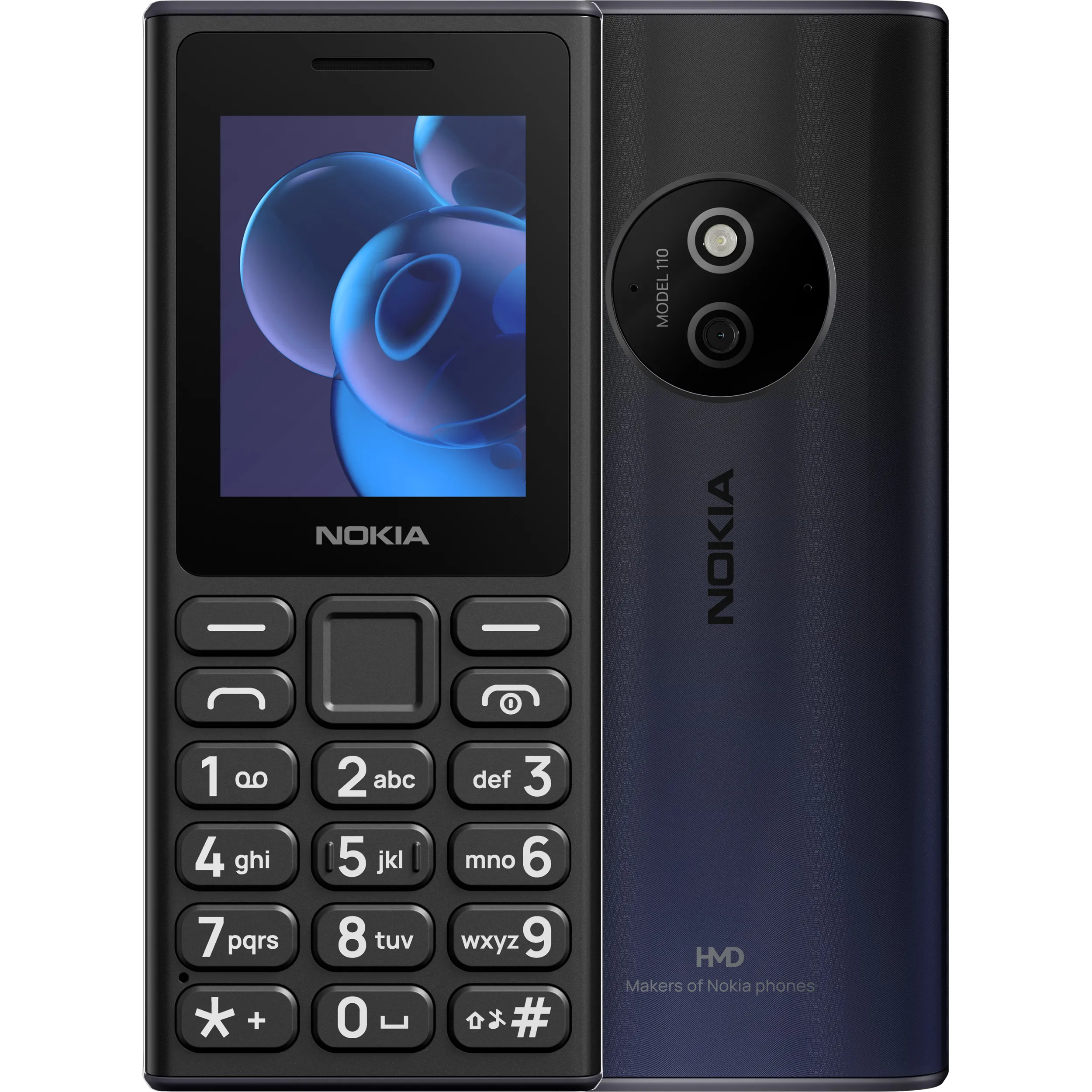 Мобільний телефон Nokia 110 DS 2024 Black (UA)
