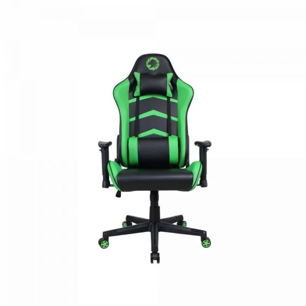 Ігрове крісло GameMax GCR09 Green (UA)