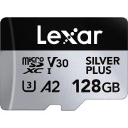 Lexar 128GB microSDXC class 10 UHS-I U3 V30 A2 Professional Silver (LMSSIPL128G-BNANG) (UA)