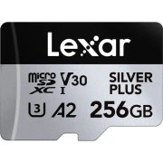 Lexar 256GB microSDXC class 10 UHS-I U3 V30 A2 Professional Silver (LMSSIPL256G-BNANG) (UA)