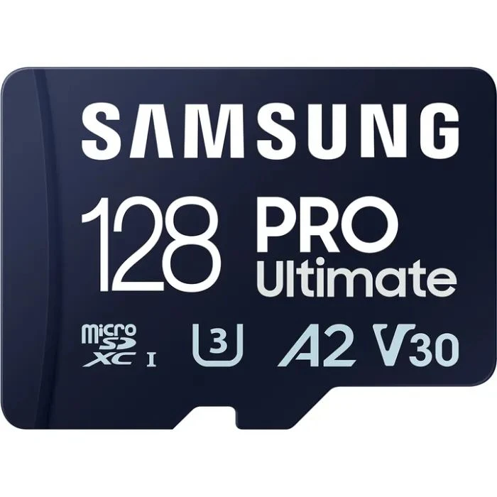 Карта пам'яті Samsung 128GB microSDXC class 10 UHS-I U3 V30 A2 Pro Ultimate (MB-MY128SA/WW) (UA)