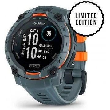 Смарт-годинники Garmin Instinct 3 45mm Solar Twilight з браслетом Twilight (010-02934-01)