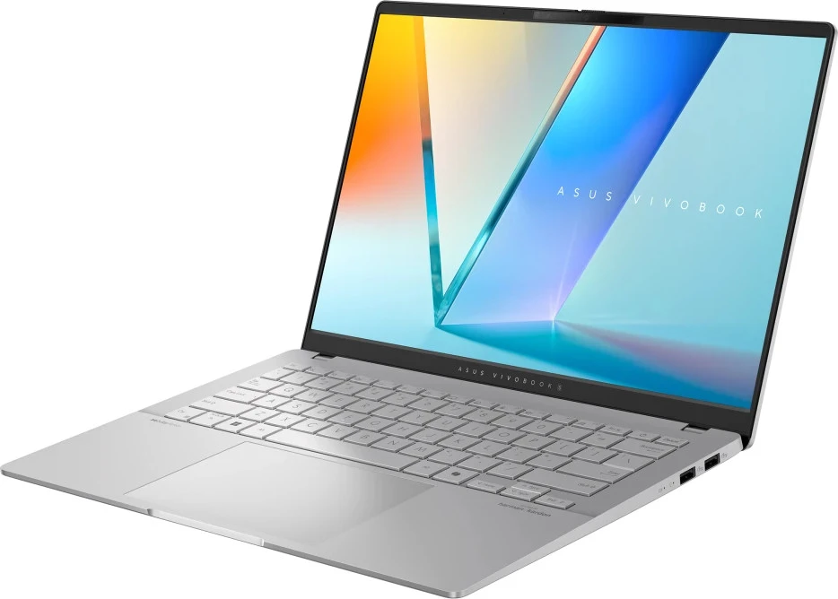 Ноутбук ASUS VivoBook S 14 OLED M5406KA Cool Silver (M5406KA-QD080, 90NB15W1-M006C0) (UA)
