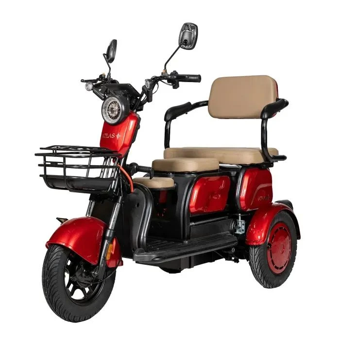 Электроскутер Atlas Elegant Trike 800W Red (4017) (UA)