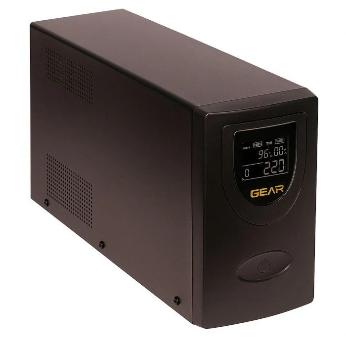 Джерело безперебійного живлення GEAR GU-2000PLCD (UA)