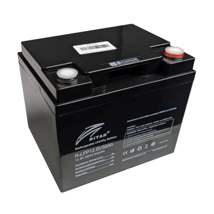 Аккумуляторная батарея LiFePo4 Ritar R-LFP 12.8V 50Ah Bt (R-LFP12.8V50AH) (UA)