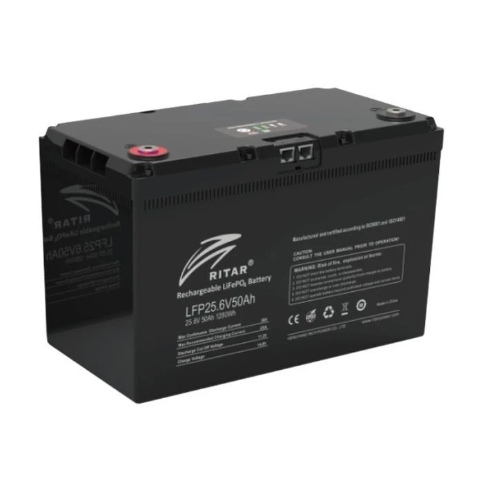 Аккумуляторная батарея LiFePo4 Ritar R-LFP 25.6V 50Ah (LFP25.6V50AH G3) (UA)
