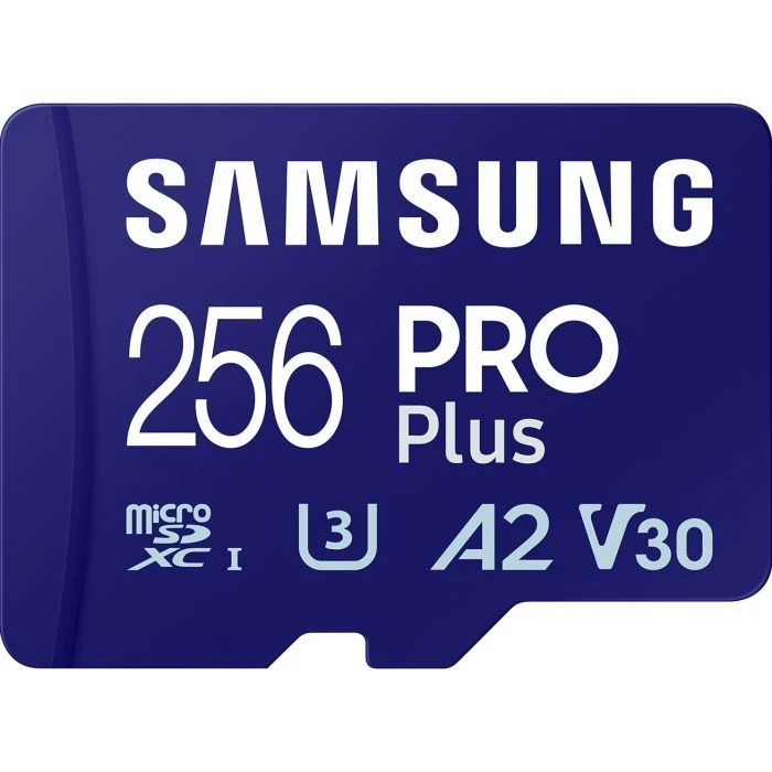 Карта памяти Samsung 256GB microSDXC class 10 UHS-I U3 V30 Pro Plus (MB-MD256SB/WW) (UA)