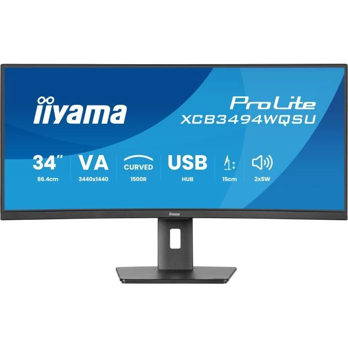 Монітор iiyama XCB3494WQSU-B1 (UA)