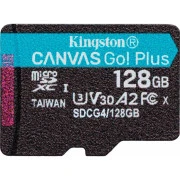 Kingston 128GB microSDXC class 10 UHS-I U3 V30 A2 Canvas Go Plus G4 (SDCG4/128GBSP) (UA)
