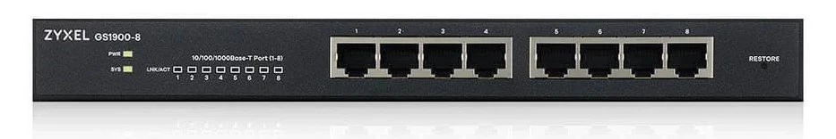 Коммутатор ZYXEL GS1900-8 (GS1900-8-EU0102F)