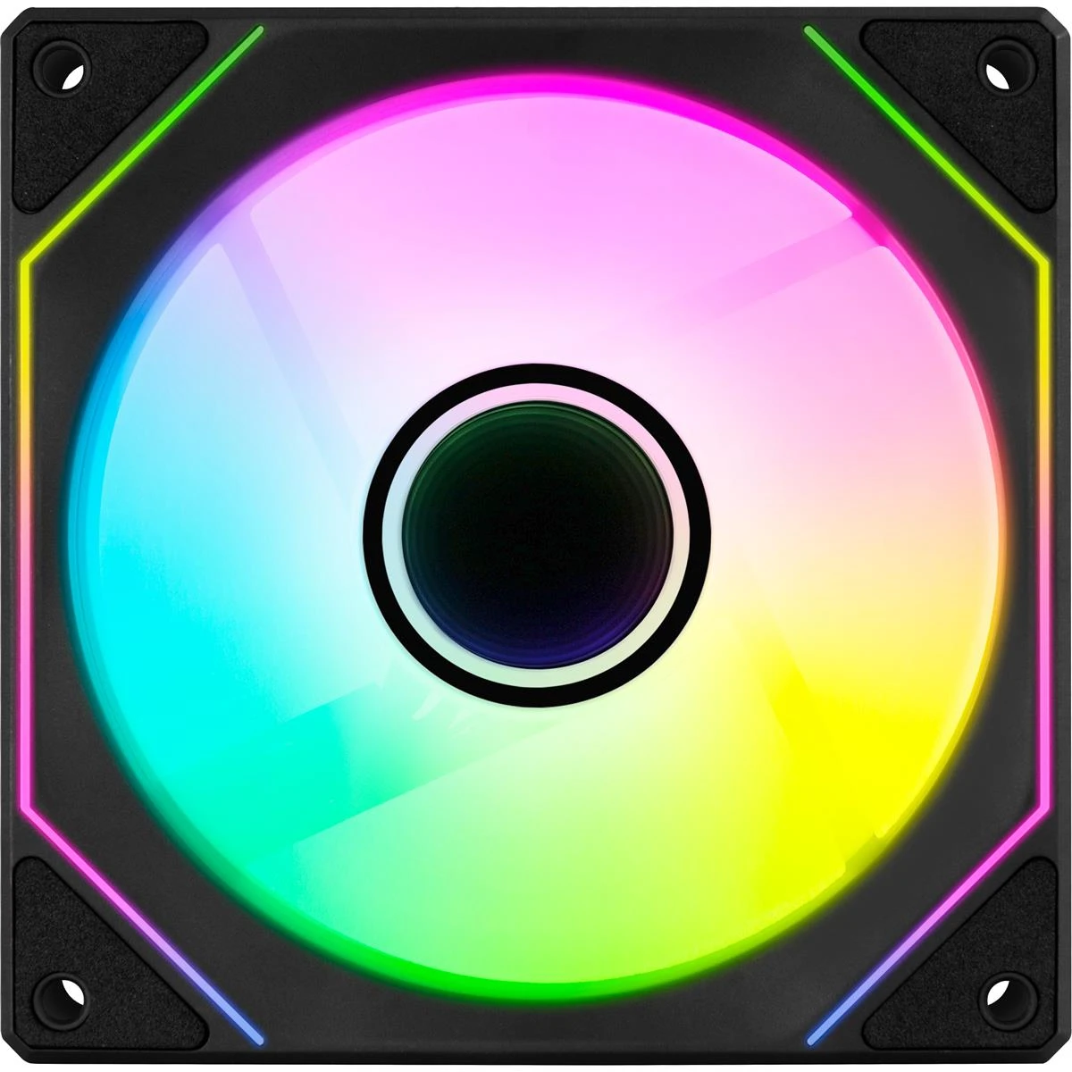 Вентилятор AeroCool Phantom M-3 Reverse 12 PWM ARGB Black (ACF3-MR11227.11) (UA)