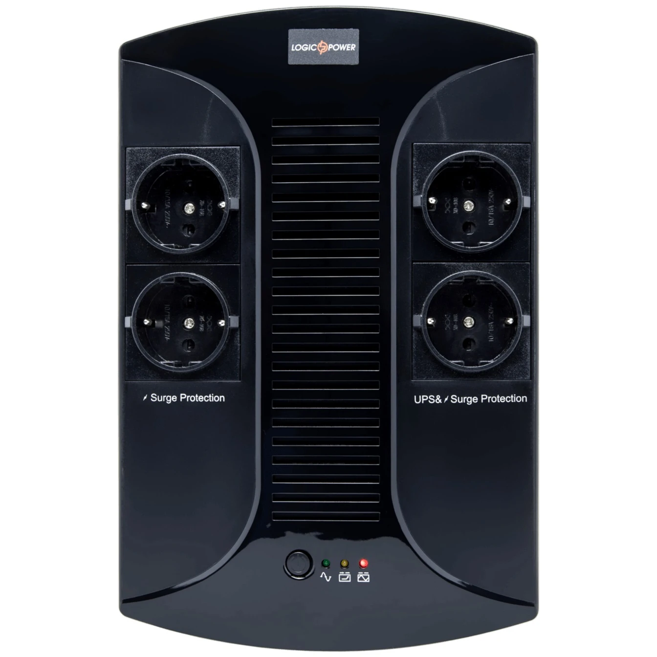 Источник бесперебойного питания LogicPower 650VA-PS, Lin.int., AVR, 4 x евро, пластик