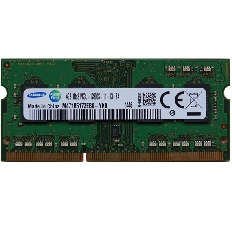 Оперативна пам'ять SO-DIMM 4GB/1600 DDR3L Samsung (M471B5173EB0-YK0)