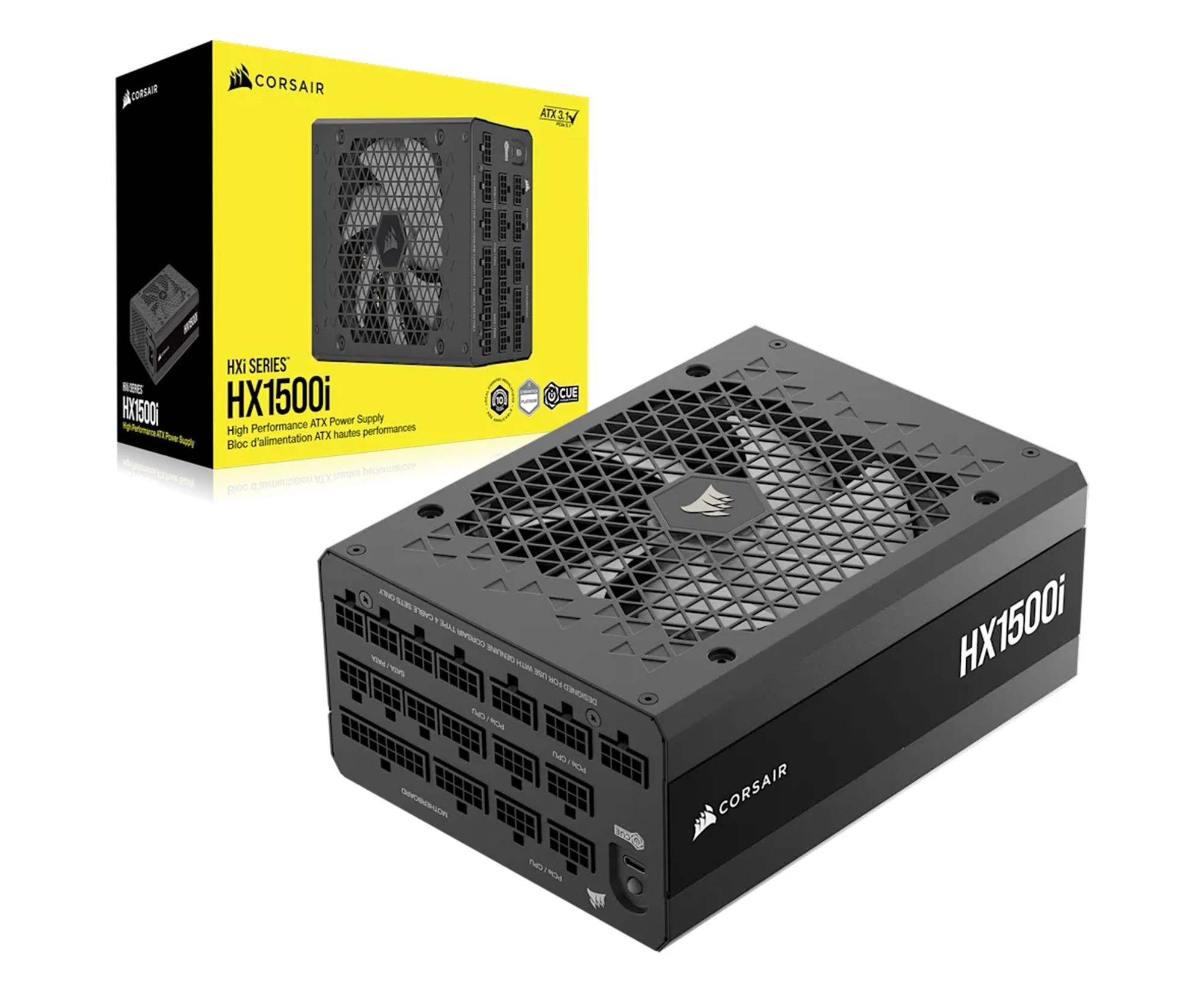 Блок живлення Corsair HX1500i 1500W 80 Plus Platinum (CP-9020309-EU) EU