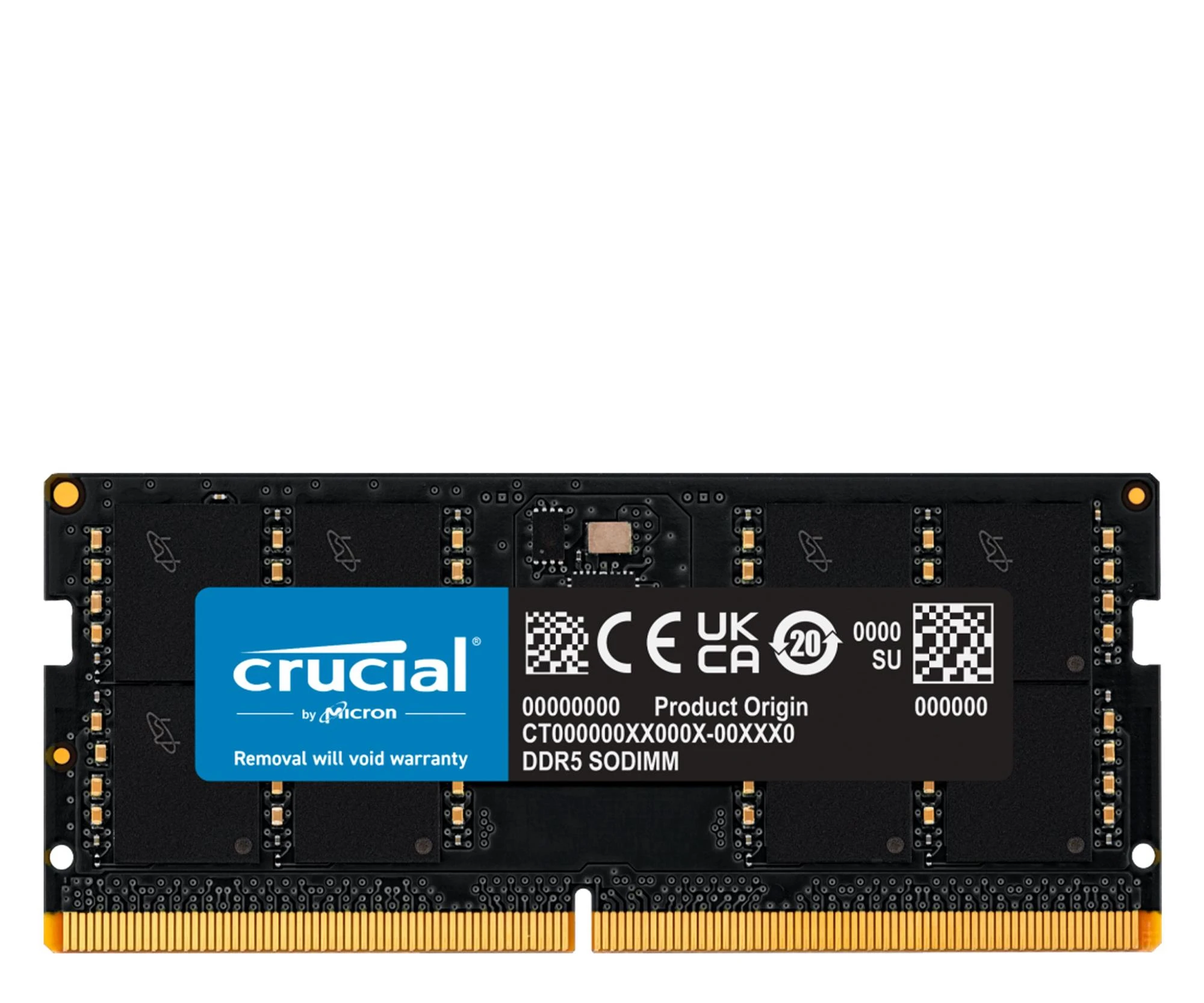 Оперативная память Crucial 64GB (1x64GB) 5600 CL46 (CT64G56C46S5) EU