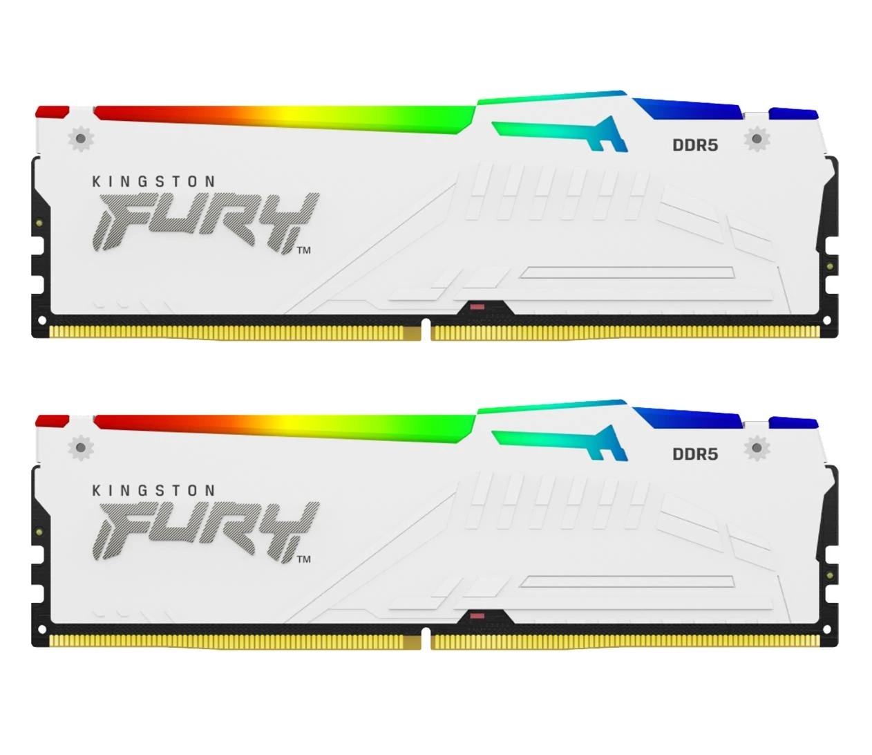 Оперативна пам'ять Kingston FURY 64GB (2x32GB) 6000 CL30 Beast RGB White EXPO (KF560C30BWEAK2-64) EU