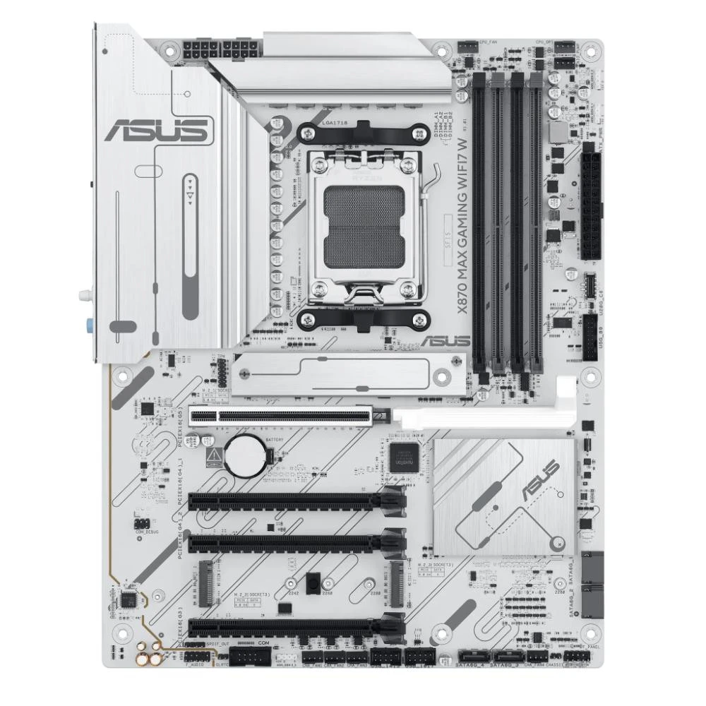 Материнская плата ASUS X870 MAX GAMING WIFI7 W White (90MB1LZ0-M0EAY0) (UA)