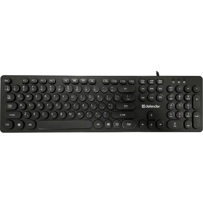 Клавиатура Defender Accord KM Black (450250) (UA)