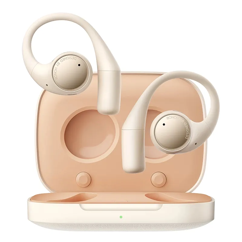 Honor Earbuds Open Polar Gold