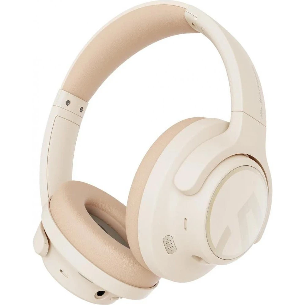 Наушники с микрофоном SoundPEATS Space Beige