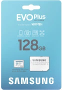 MicroSDXC 128GB UHS-I/U3 Class 10 Samsung Evo Plus R160MB/s + SD-адаптер (MB-MC128SA/EU) (UA)