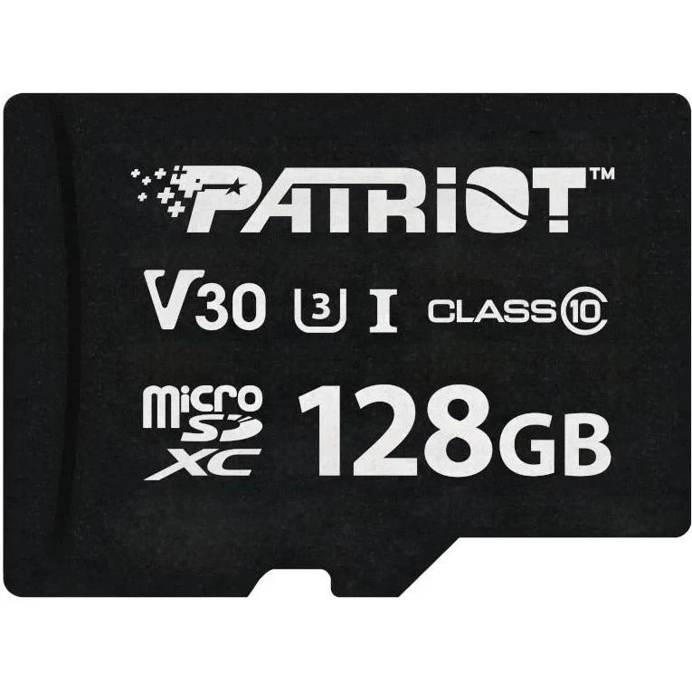 Карта пам'яті PATRIOT 128 GB microSDXC VX UHS-I U3 V30 Class 10 (PSF128GVX31MCX)