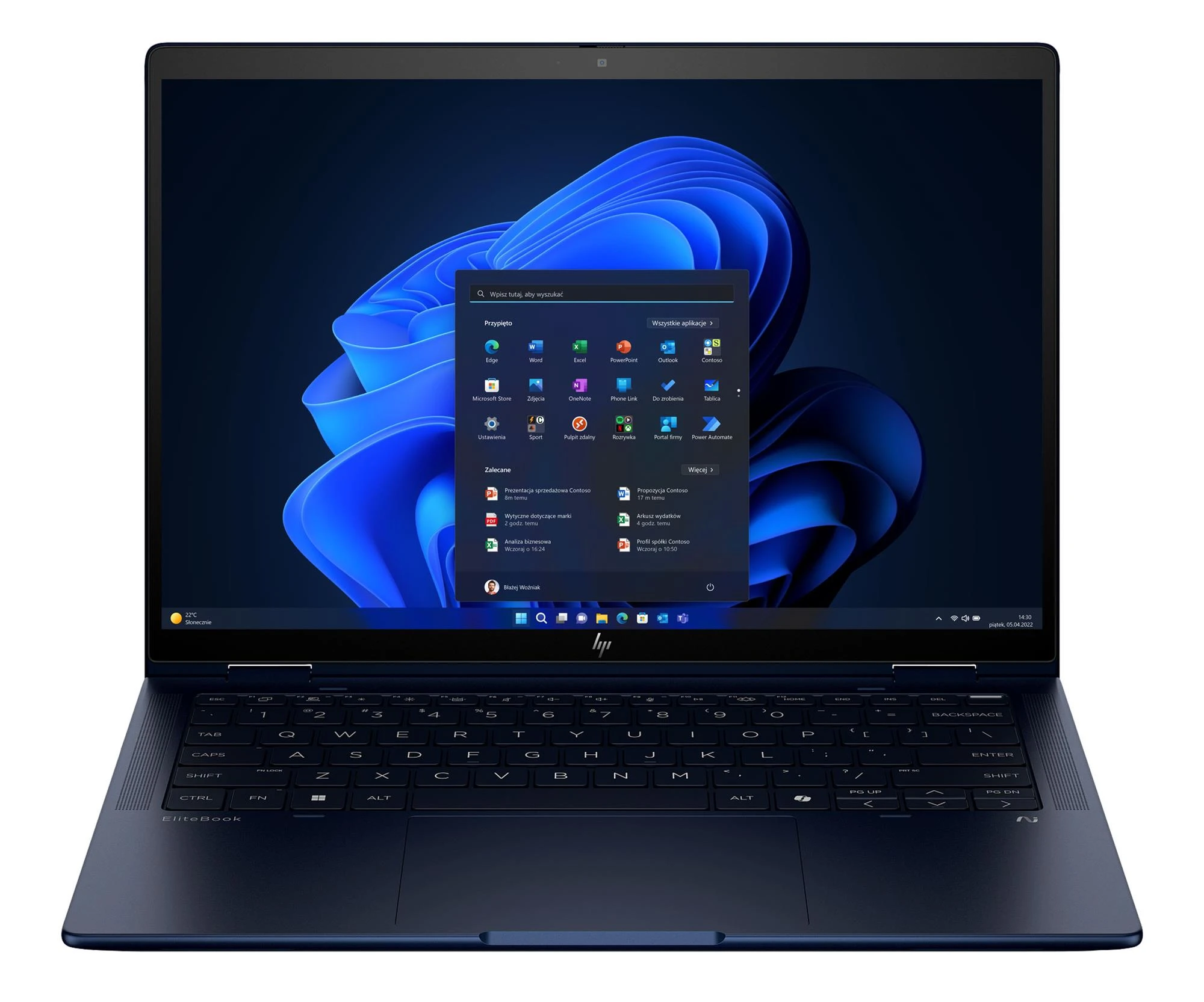 Ноутбук HP EliteBook X Flip G1i 14 AI U7-268V/32GB/1TB/Win11P Touch SV (B9ZY0ET)