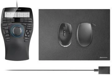 Комплект 3Dconnexion SpaceMouse Enterprise Kit 2 (3DX-700083, 3DX-700107, 3DX-700135) (UA)