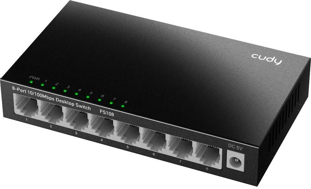Комутатор некерований Cudy FS108 (UA)