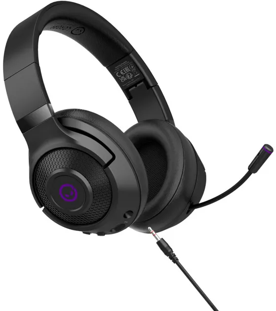Навушники з мікрофоном Lorgar Noah 702 Black (LRG-GHS702) (UA)