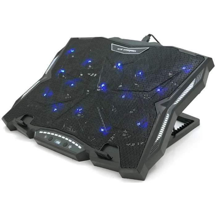 Подставка для ноутбука IceCoorel 10-17 Black (K12) (UA)