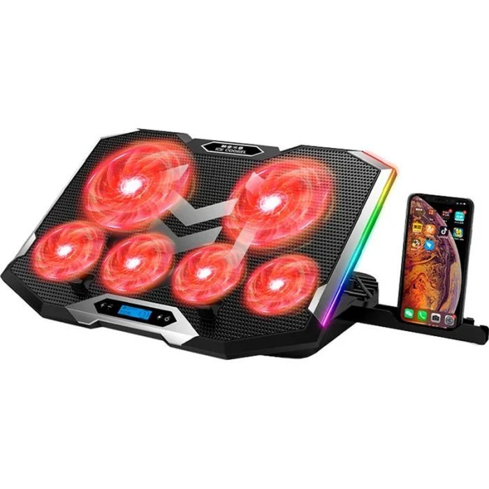 Подставка для ноутбука IceCoorel 10-17 Red (K9) (UA)