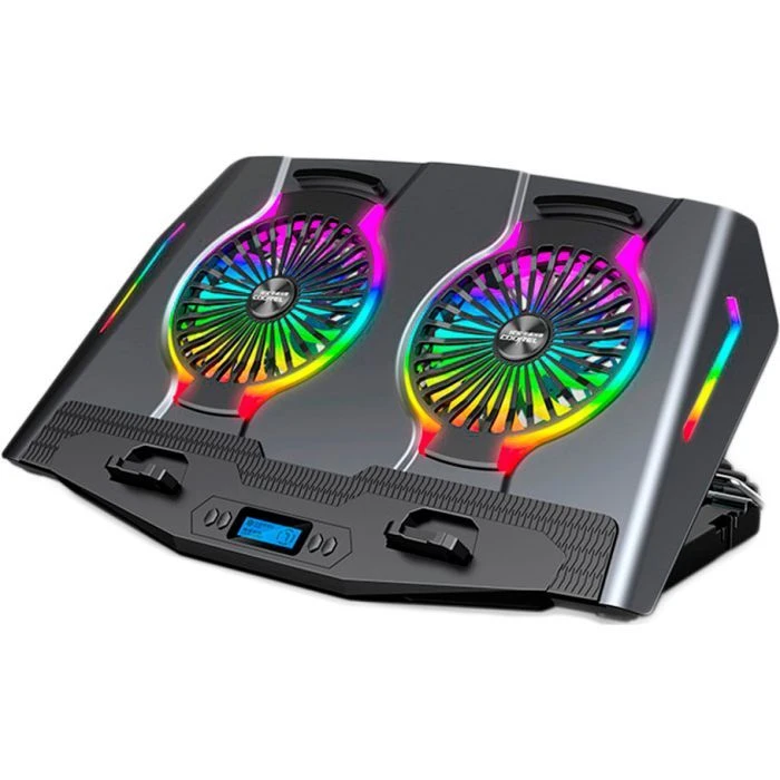 Подставка для ноутбука IceCoorel 10-18 RGB (N10) (UA)