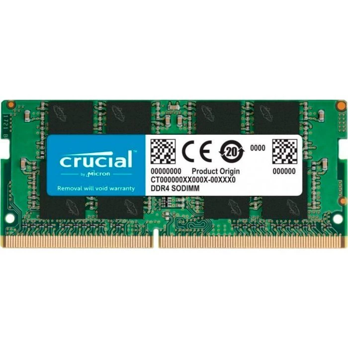 Оперативна пам'ять SoDIMM DDR4 16GB 3200 MHz Micron (CT16G4SFRA32AT) (UA)