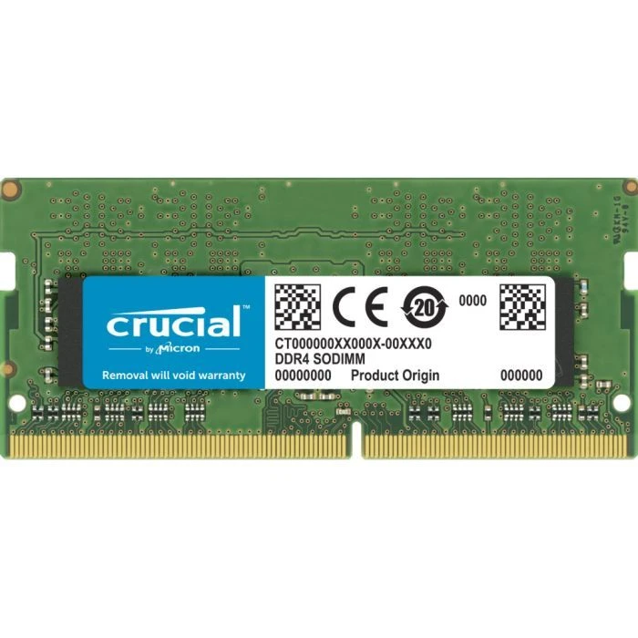 Оперативна пам'ять SoDIMM DDR4 32GB 3200 MHz Micron (CT32G4SFD832AT) (UA)