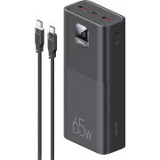 USAMS US-CD185 PB68 30000mAh 65W Black (ATXLOGTC01) (UA)