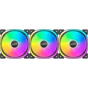 Вентилятор PCCooler EF120 ARGB Black 3-Pack (F3-L120BKAM3-GL) (UA)